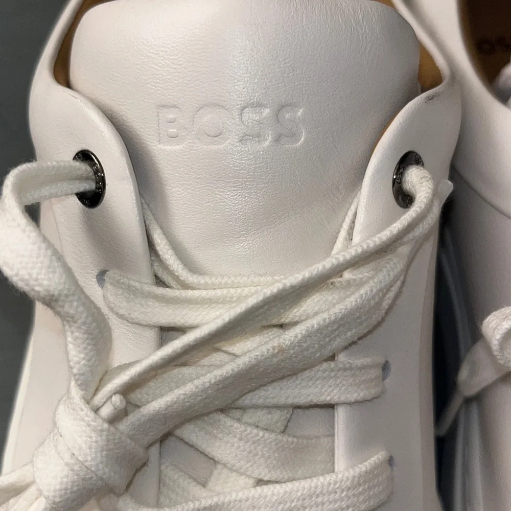 Hugo Boss Men's Mirage Tenn Mens Casual Trainer White sz 8 NWT